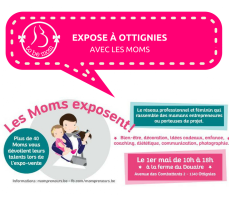 To Be Mom expose à Ottignies